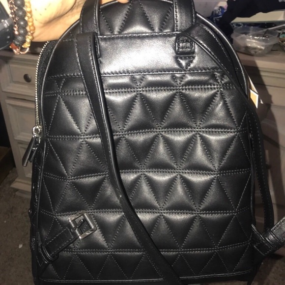 MICHAEL KORS STUDDED LEATHER BACKPACK main image 4